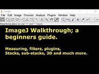Video thumbnail for A beginners guide to ImageJ (and Fiji)