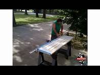 Video thumbnail for Cutting an interior, hollow-core door down to size