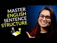 Video thumbnail for English Sentence Structure - English Grammar Lesson