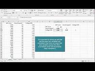 Video thumbnail for How to Calculate a Correlation Matrix in Excel