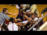 Video thumbnail for Brawl at Alabama Auburn women's basketball game leads to suspensions