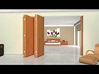 Video thumbnail for Hafele Fold 50 EFT sliding door fitting - Installation