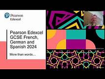 Video thumbnail for Pearson Edexcel New GCSE MFL 2024 Launch: accredited French + German & Spanish - Part 1 Intro