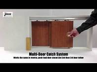 Video thumbnail for Johnson Hardware 100MP Multi-Pass Sliding Pocket Door Hardware
