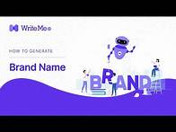 Video thumbnail for Write Unique Brand Name With WriteMe.ai - Best Business Name Generator