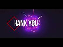 Video thumbnail for Thank You Video Effect