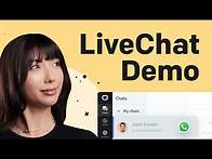 Video thumbnail for LiveChat Demo: All Features You Must Know in LiveChat!