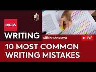 Video thumbnail for AVOID (AT ALL COSTS) These 10 Common GRAMMAR Mistakes in IELTS Writing | Boost to Band 9