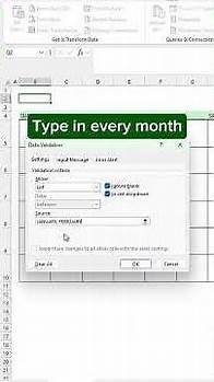 Video thumbnail for 2025 Calendar in Excel (Full Tutorial)‼️ #excel