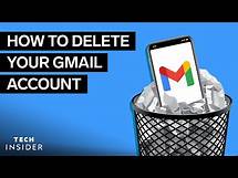 Video thumbnail for How To Delete Your Gmail Account