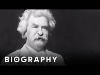 Video thumbnail for Mark Twain - Writer | Mini Bio | BIO