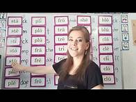 Video thumbnail for WORDS with Phonics Special Sounds Chart 6 Blends (Long and Short vowel words)