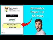 Video thumbnail for Mathematical Literacy Grade 12 November 2022 Paper 1