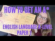 Video thumbnail for A-LEVEL ENGLISH LANGUAGE PAPER 2 | HOW TO GET AN A*