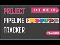 Video thumbnail for Project Pipeline Tracker - Free Excel Template v1 - Tour