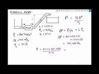 Video thumbnail for Calculating Pump Delivery Pressure and Power Consumption