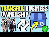Video thumbnail for How To Change Primary Ownership on Google My Business Profile