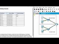 Video thumbnail for Packet Tracer 10.3.5 - Troubleshoot Default Gateway Issues