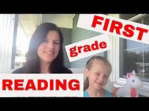 Video thumbnail for What is a First Grade Reading Level Like? / See a sample of a first grade story/ Reading levels