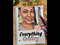 Video thumbnail for DIY Glitter Spiral Notebook Template