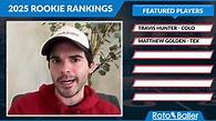 Video thumbnail for 2025 Fantasy Football Rookie Rankings - Who Are The Top NFL Rookies In This Year's Draft Class?