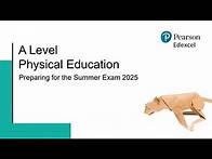 Video thumbnail for A Level PE: Preparing for the Summer Exam (Spring 2025)