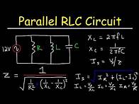 Video thumbnail for Parallel RLC Circuit Example Problem