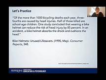 Video thumbnail for How to paraphrase correctly (APA, 7th ed.)
