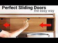 Video thumbnail for 8 Tips for Perfect Sliding Doors without Hardware