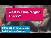 Video thumbnail for 2.2 What is a Sociological Theory? | Introduction to Sociology course - SOC 101