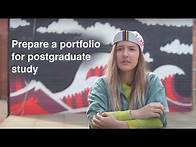 Video thumbnail for Portfolio advice: Prepare your portfolio for postgraduate study