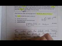 Video thumbnail for GCSE English Language Paper 1 Q2 the 'language' question
