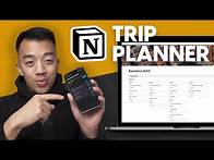 Video thumbnail for How I plan and organize my trip using Notion [Template Download]