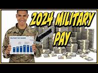 Video thumbnail for 2024 Military Pay chart - What will you make?