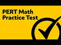 Video thumbnail for Free PERT Math Practice Test