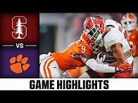 Video thumbnail for Stanford vs. Clemson Game Highlights | 2024 ACC Football