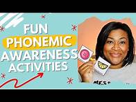 Video thumbnail for Phonemic Awareness Activities | Phoneme blending, isolation for kindergarten and first grade
