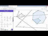 Video thumbnail for Basic Geometry Tools on GeoGebra