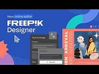 Video thumbnail for FREE online editor - Freepik Designer