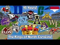 Video thumbnail for I gave EVERY D1 Team in North Carolina 15 Years to see who could be the BEST in College Football 25!