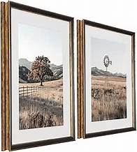 Video thumbnail for Framed Rustic Landscape Wall Art Set of 2 – Country Farmhouse Decor with Tree and Windmill Prints Western – Vintage Frame Wall Decor for Living Room, Bedroom, or Office– 16"x20"x2