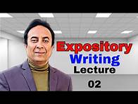 Video thumbnail for Introduction to Expository Writing ||DrWaheedJatoi||