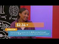 Video thumbnail for Solve Problems with Decimals (Using Models) Math Lesson for Kids