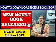 Video thumbnail for CBSE LATEST BOOKS|How to download ncert books pdf|Ncert new edition 2023