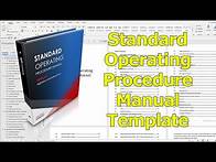 Video thumbnail for Standard Operating Procedure Template Using MS Word - Create Yours Fast