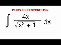 Video thumbnail for Integration: Substitution ( u substitution) Example 1
