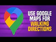 Video thumbnail for How To Use Google Maps For Walking Directions (EASY!)