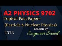 Video thumbnail for 9702 A2 Physics Topical Solved Past Paper - NUCLEAR PHYSICS 2018