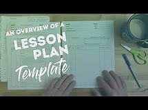 Video thumbnail for An Overview of a Lesson Plan Template - Using Templates for Teaching ESL (Part 2)