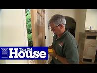 Video thumbnail for How to Hang a New Front Door in an Existing Frame | This Old House